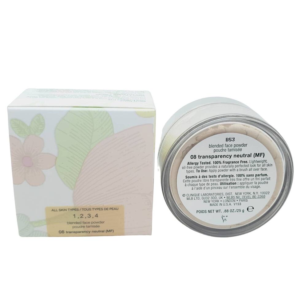 Clinique Blended Face Powder 08 Transparency Neutral (MF) 0.88 OZ - Picture 3 of 3